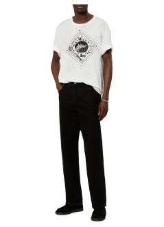isabel marant t-shirt manhiroe-gb - 26ats0338had3n04h 23ec
