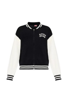 kenzo outerwear hombre kenzo paris emblem zip up cardigan - fg65ca8053ec 99j