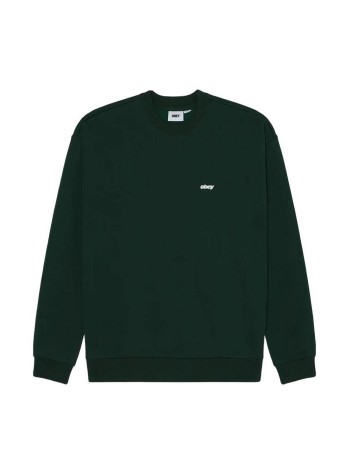 obey sweater manshields extra heavy crew - 111600100 ggb