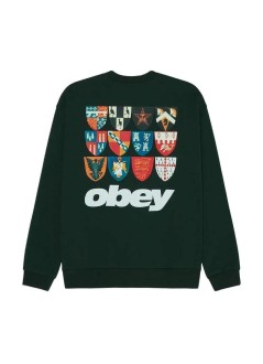 obey sweater manshields extra heavy crew - 111600100 ggb