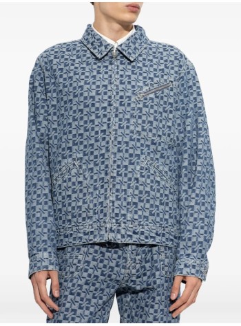 kenzo outerwear mankenzogram utility jacket - fg65db1077j4 dt 2