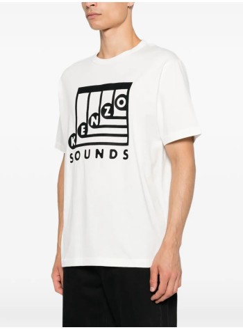 kenzo camiseta hombre gots kenzo sounds classic t-shirt - fg65ts2914sg 02 2