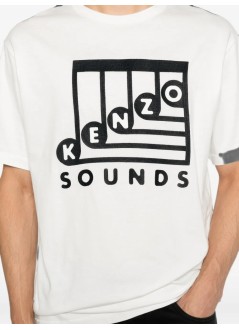 kenzo camiseta hombre gots kenzo sounds classic t-shirt - fg65ts2914sg 02
