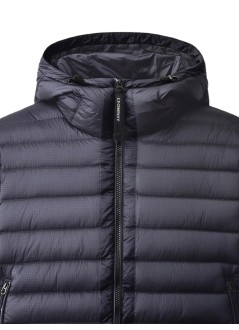 c.p.company outerwear mand.d. shell hooded lens down jacket - rccmow751a110416a 888
