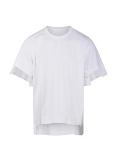 comme des garçons shirt t-shirt manmens t-shirt knit - frt016w26 white