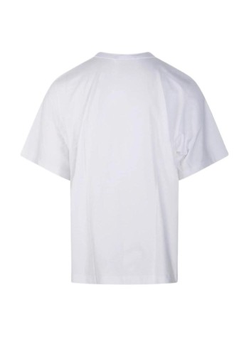 comme des garçons shirt t-shirt manmens t-shirt knit - frt016w26 white 2