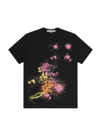 comme des garçons shirt t-shirt manmens t-shirt knit - frt006w26 black