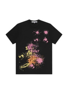 comme des garçons shirt t-shirt manmens t-shirt knit - frt006w26 black