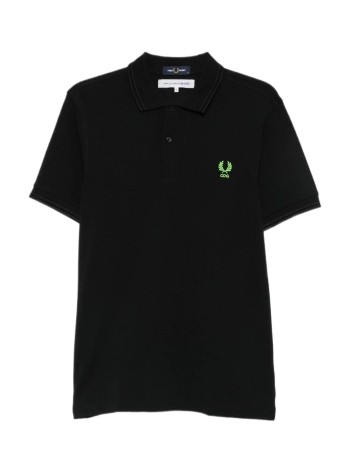 comme des garçons shirt polo manmens t-shirt knit - frt521w26 black