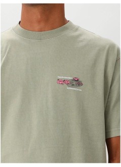 new amsterdam t-shirt manlilies tee sea - 2602094003 grass