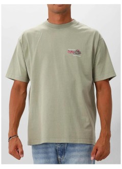 new amsterdam t-shirt manlilies tee sea - 2602094003 grass