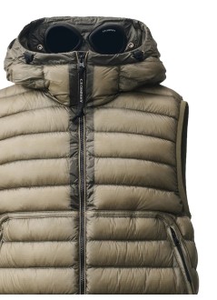 c.p.company outerwear mand.d. shell goggle down gilet - 21cmve014a110416a 356