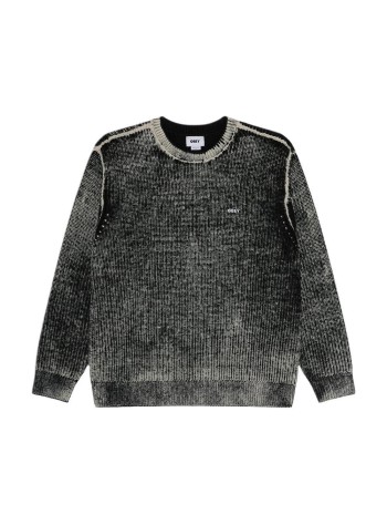 obey sweater manobey vernon zip jacket - 151000109 dkb