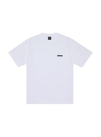 obey t-shirt manobey intercontinental - 168024463 wht