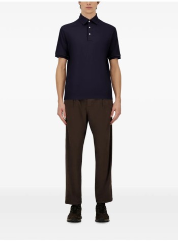 herno knitwear manmen's knitted polo shirt - jpl0011ur52068 9200 2