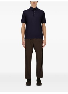 herno knitwear manmen's knitted polo shirt - jpl0011ur52068 9200