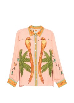 farm rio shirt womanbirds shirt - 356447 25254