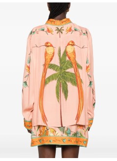farm rio shirt womanbirds shirt - 356447 25254