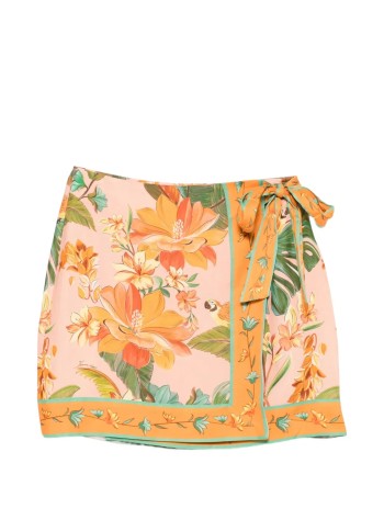 farm rio skirt womanbirds mini skirt - 356448 25254