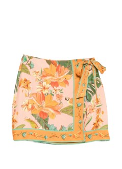 farm rio skirt womanbirds mini skirt - 356448 25254