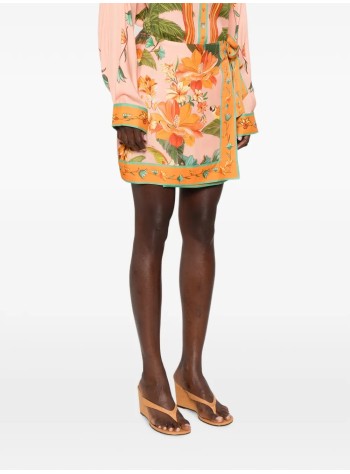 farm rio skirt womanbirds mini skirt - 356448 25254 2
