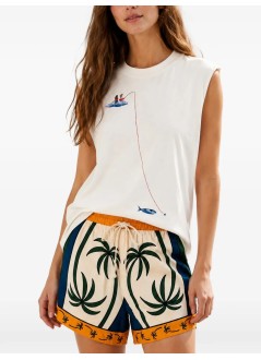 farm rio short pant womantropical graphic shorts - 356472 26009