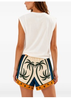 farm rio short pant womantropical graphic shorts - 356472 26009