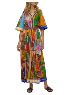 alémais dress womanmlak shirtdress - 7668d multi