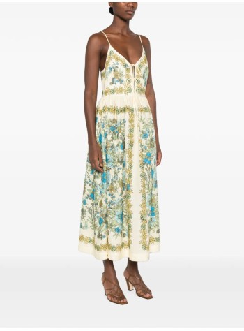 alémais dress womansophia midi dress - 7294d multi 2