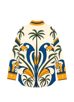 farm rio shirt womantropical graphic shirt - 356471 26009