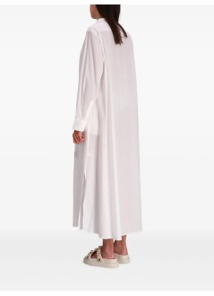 benaras by citrus dress womandouble palm long shirt - be24729 white