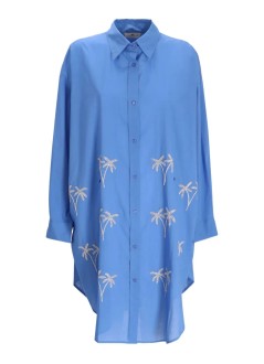 benaras by citrus dress womansilver palm beach shirt - be24784 serena blue