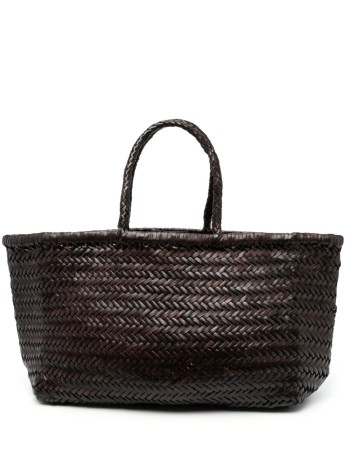 dragon diffusion handbag womanbamboo triple jump big - 8810 dark brown