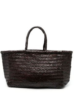dragon diffusion handbag womanbamboo triple jump big - 8810 dark brown