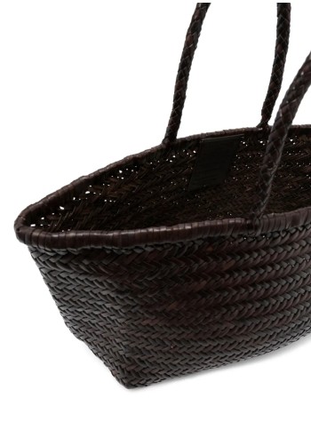 dragon diffusion handbag womanbamboo triple jump big - 8810 dark brown 2