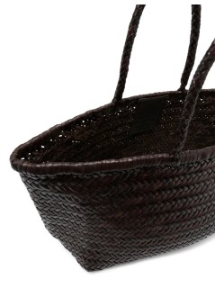 dragon diffusion handbag womanbamboo triple jump big - 8810 dark brown