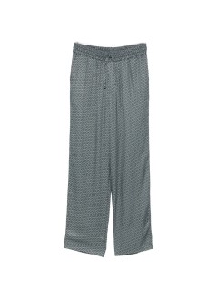 drôle de monsieur pant  manviscose elastic waist pants - mbp191vi049 navy