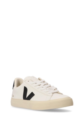 veja sneaker woman campo cp0501537 extra white black 2
