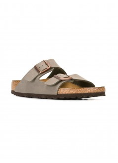 birkenstock flat shoe woman arizona bfbc 151213 stone