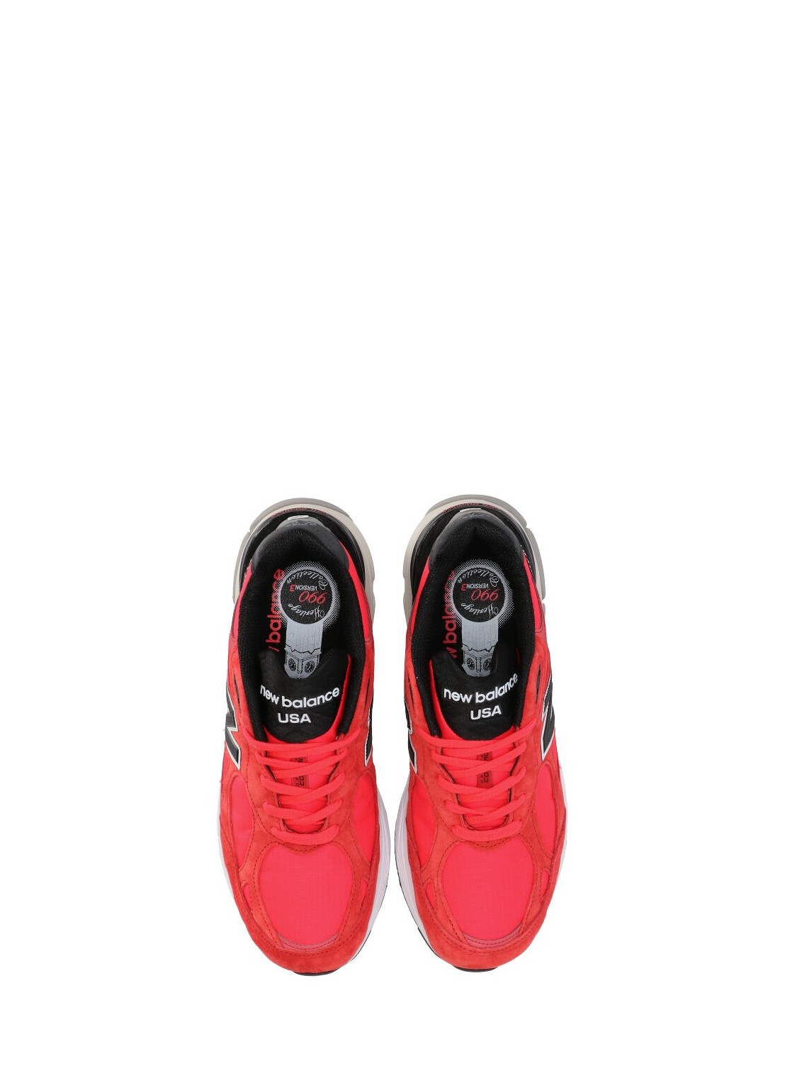 new balance sneaker man nb lifestyle 990 v3 classic usa m990pl3 pl3 Talla 40.5 Color rojo