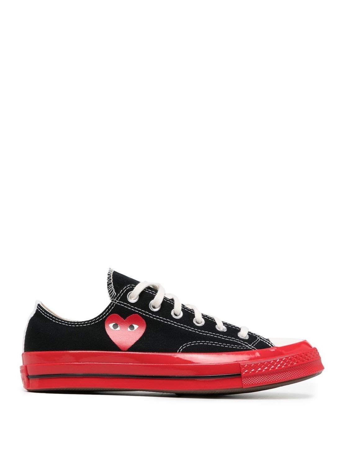 Sneaker comme des garcons sneaker woman converse red sole low top p1k123 black talla 42.5
 