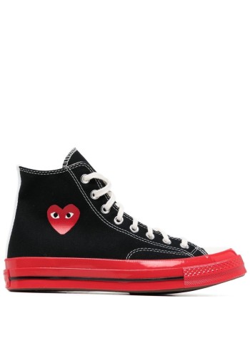 CONVERSE RED SOLE HIGH TOP