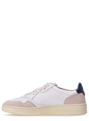 autry sneaker man autry 01 low man leat/suede wht/blue aulmls28 ls28 2