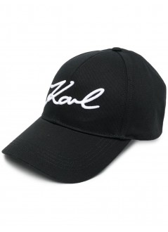 karl lagerfeld cap woman k/signature cap 205w3405 a999
