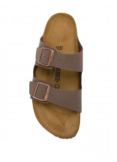 birkenstock flat shoe woman arizona 151183 mocca