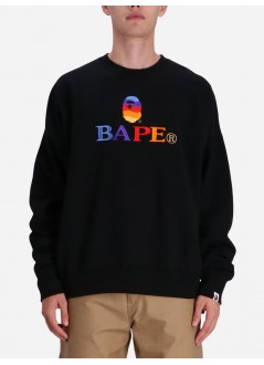 bape sudadera hombre bape embroidery loose fit 0zxswm11307xhbkx hbkx