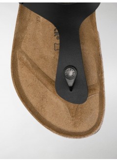 birkenstock flat shoe woman gizeh 43691 black