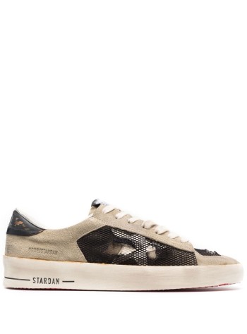 STARDAN SUEDE UPPER WITH NET LAMINATED STAR SHINY LEATHER H