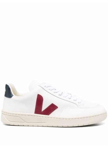 veja sneaker mujer v-12 xd0201955 extra  white marsala nautico
