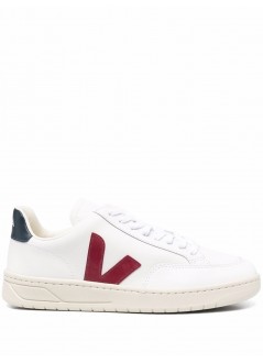 veja sneaker woman v-12 xd0201955 extra  white marsala nautico
